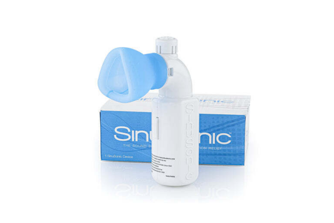 The SinuSonic device, a rhinologist's top choice for treating nasal congestion.